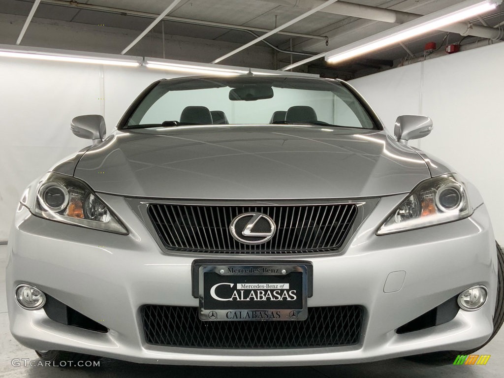 2013 IS 250 C Convertible - Tungsten Pearl / Black photo #18
