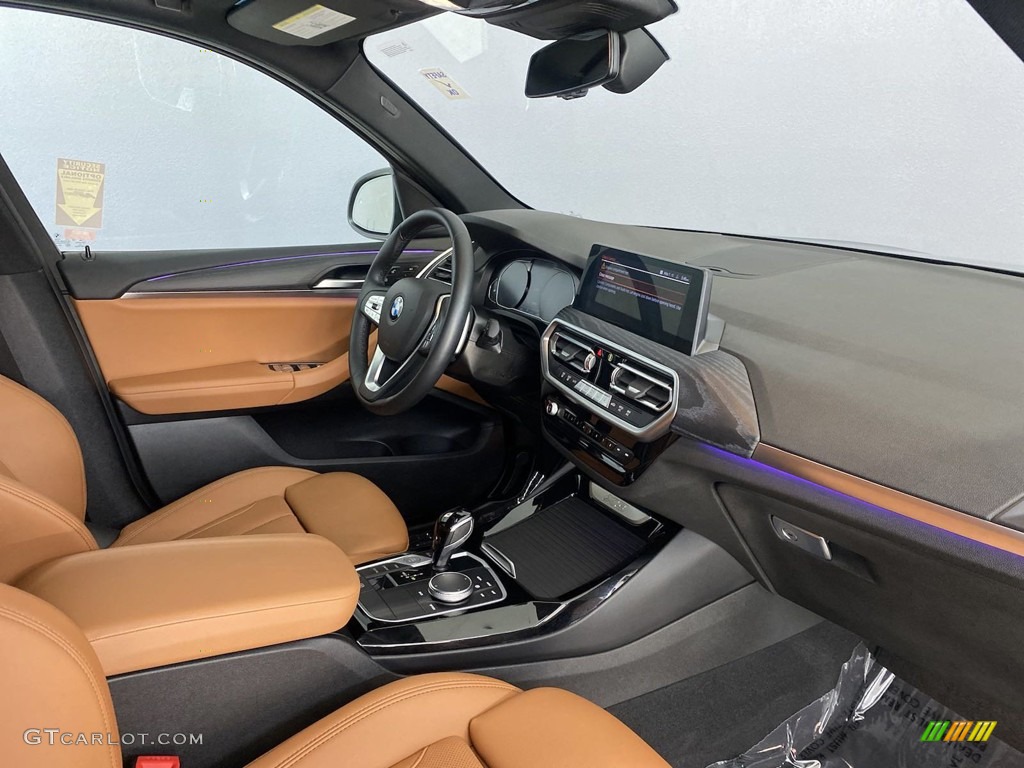 2022 X3 sDrive30i - Dark Graphite Metallic / Cognac photo #33