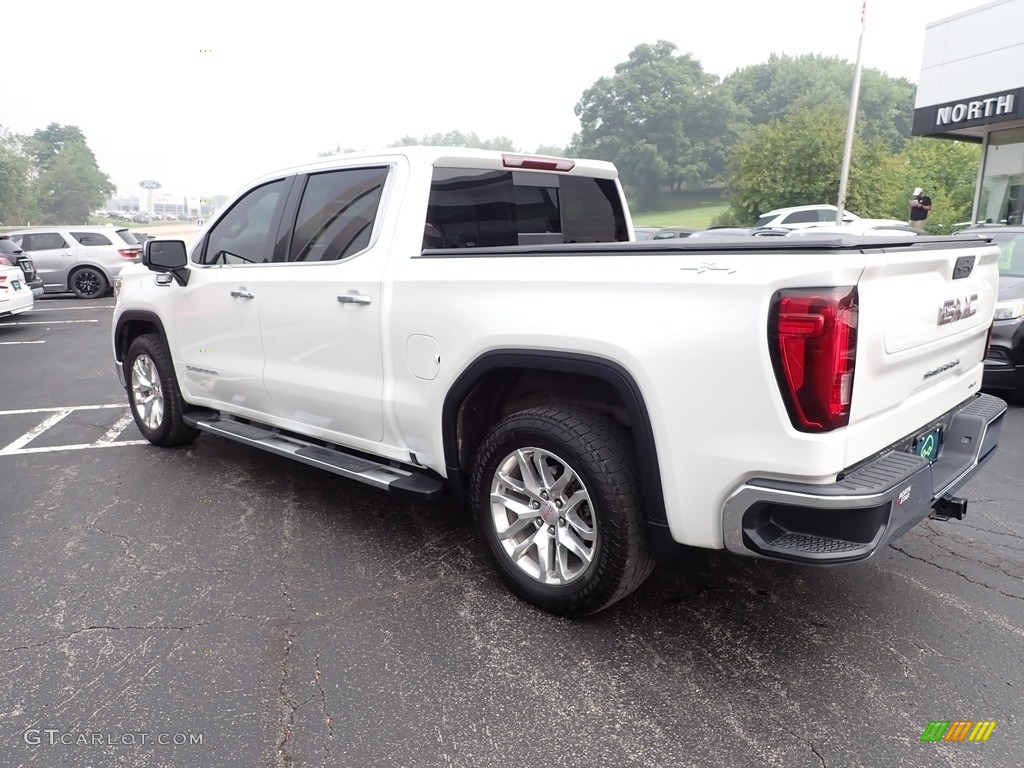 2021 Sierra 1500 SLT Crew Cab 4WD - White Frost Tricoat / Jet Black photo #3