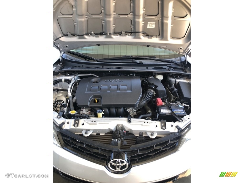 2014 Corolla S - Classic Silver Metallic / Black photo #16