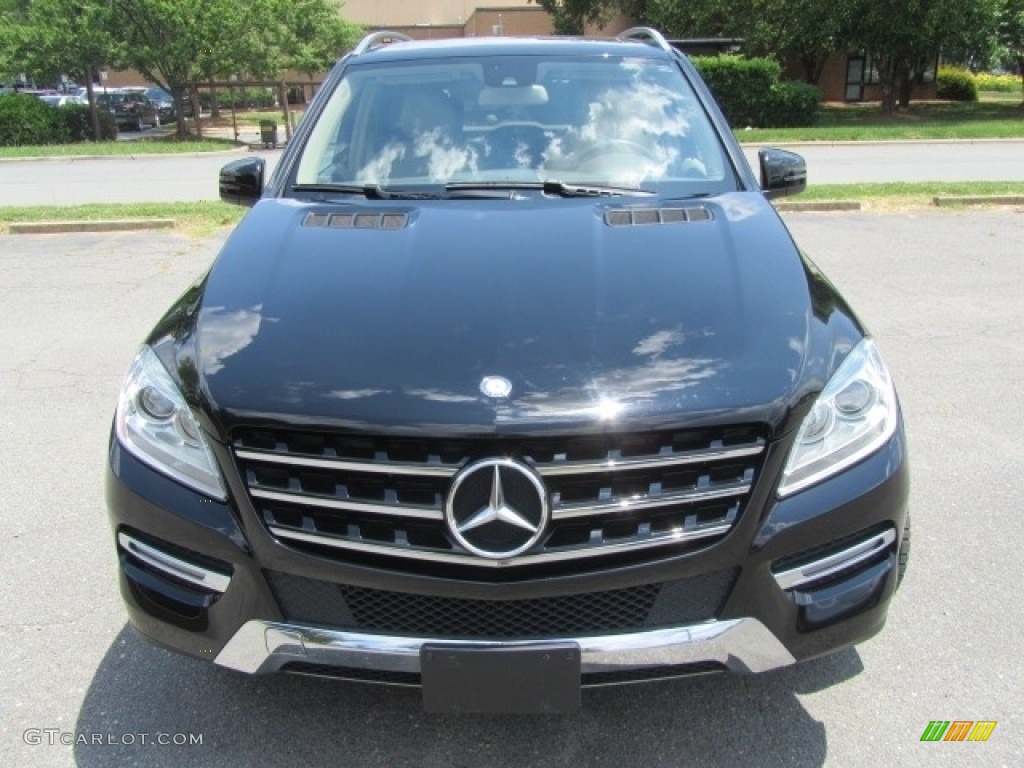 2015 ML 350 4Matic - Black / Almond Beige/Mocha photo #5