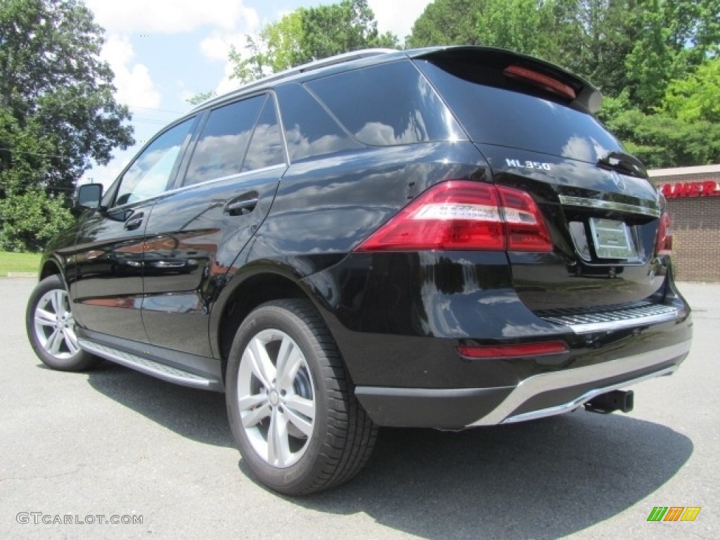 2015 ML 350 4Matic - Black / Almond Beige/Mocha photo #8