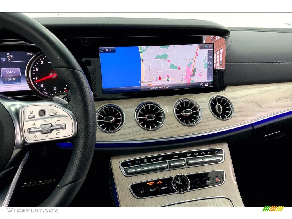 2019 E 450 Cabriolet - Lunar Blue Metallic / Black photo #5