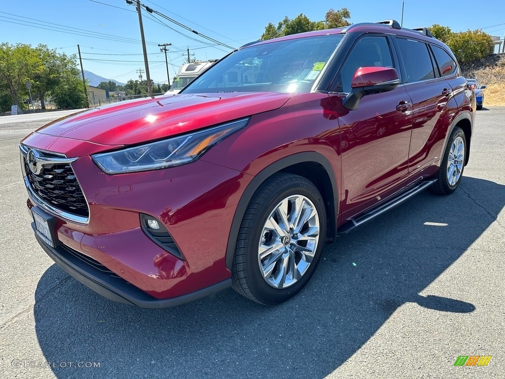 2020 Highlander Limited AWD - Ruby Flare Pearl / Black photo #3