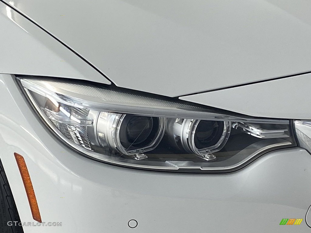 2016 4 Series 428i Coupe - Alpine White / Black photo #6