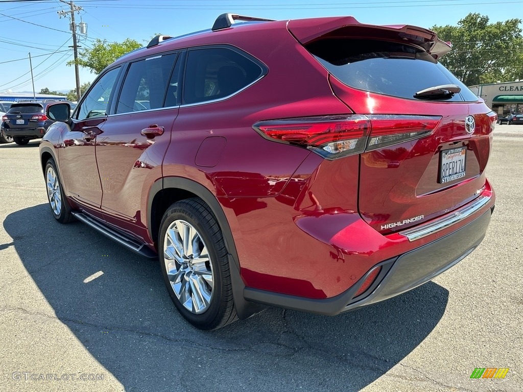 2020 Highlander Limited AWD - Ruby Flare Pearl / Black photo #4