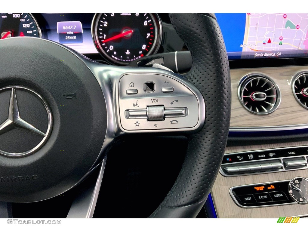 2019 E 450 Cabriolet - Lunar Blue Metallic / Black photo #22