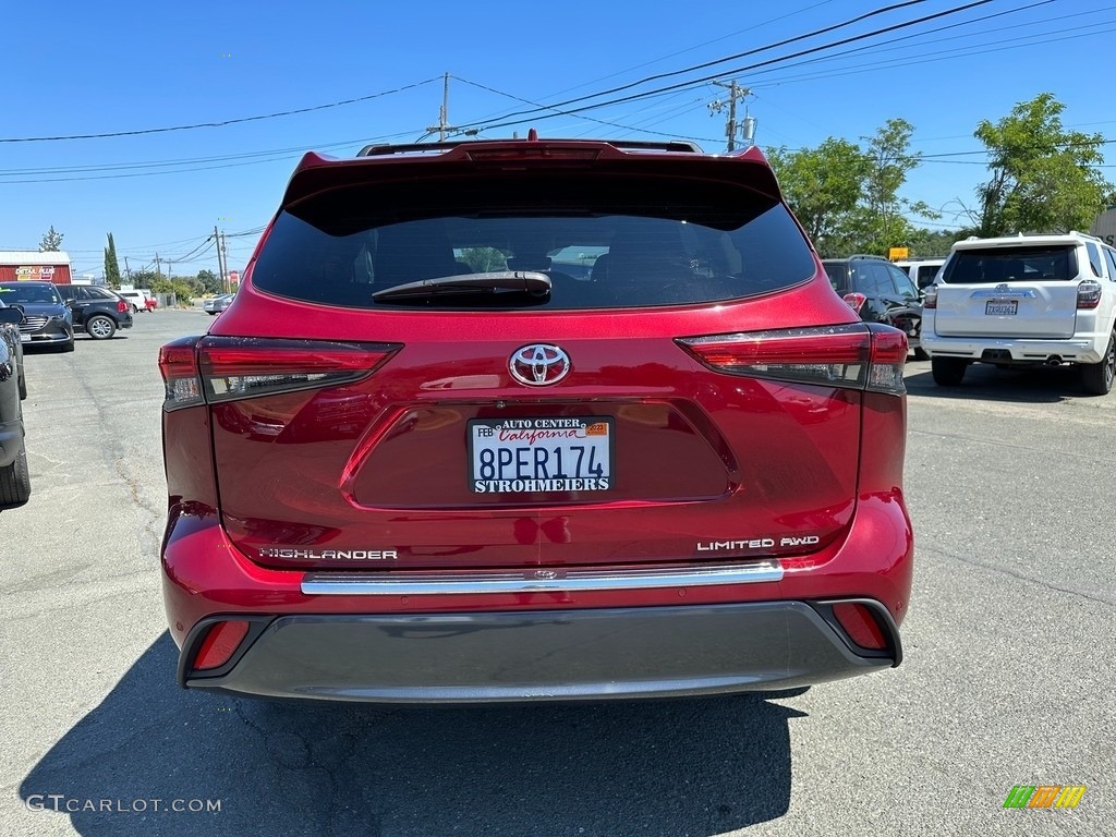 2020 Highlander Limited AWD - Ruby Flare Pearl / Black photo #5