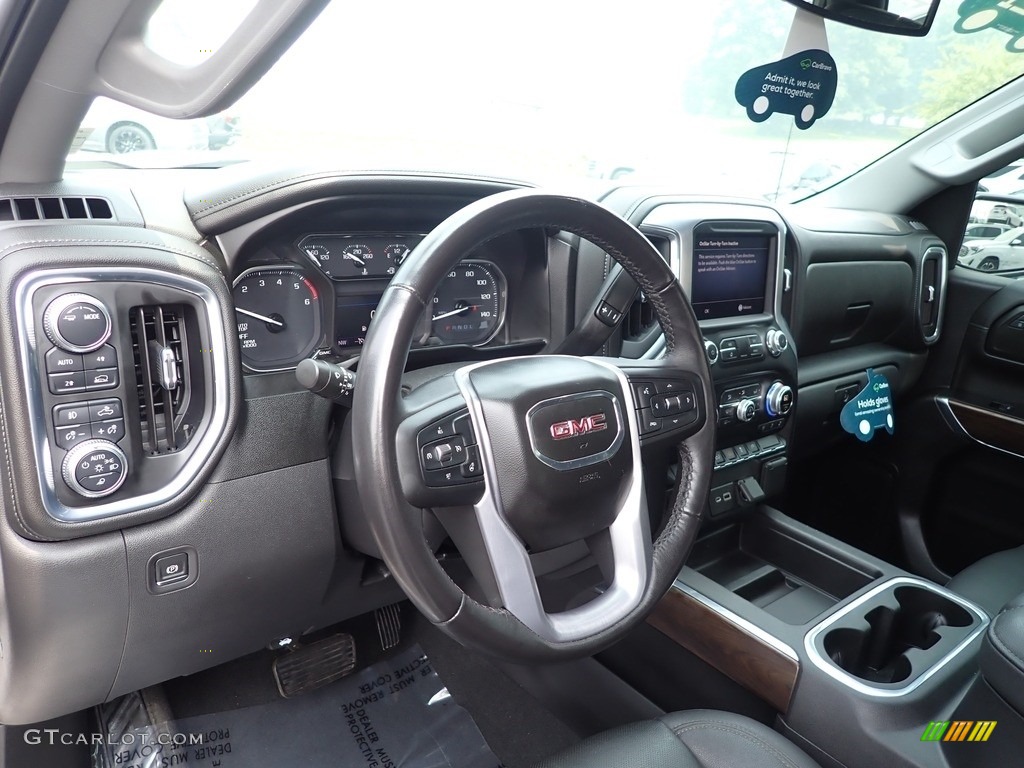 2021 Sierra 1500 SLT Crew Cab 4WD - White Frost Tricoat / Jet Black photo #29