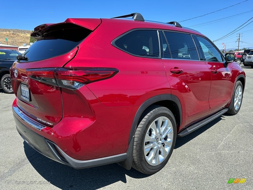 2020 Highlander Limited AWD - Ruby Flare Pearl / Black photo #6