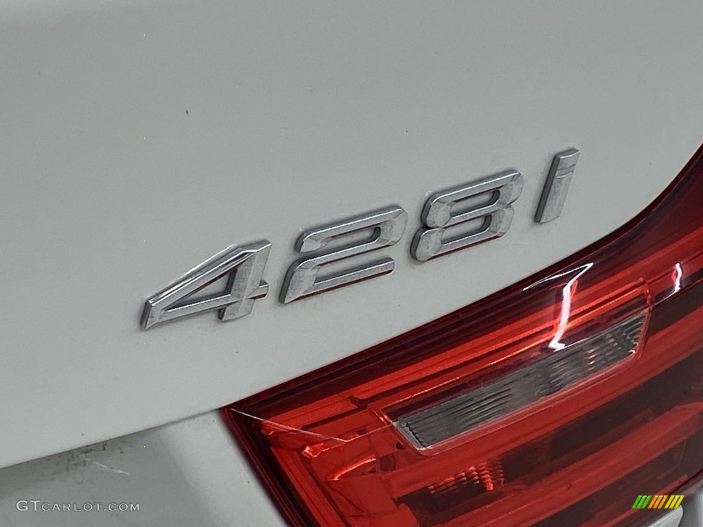 2016 4 Series 428i Coupe - Alpine White / Black photo #10
