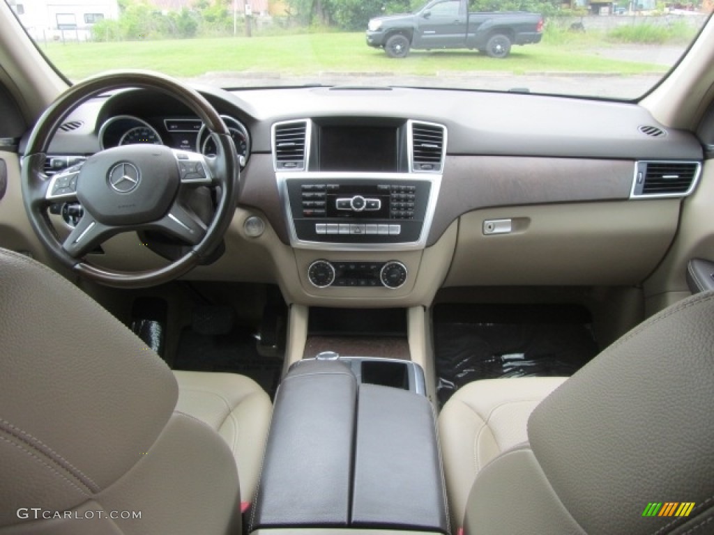 2015 ML 350 - Polar White / Almond Beige/Mocha photo #13