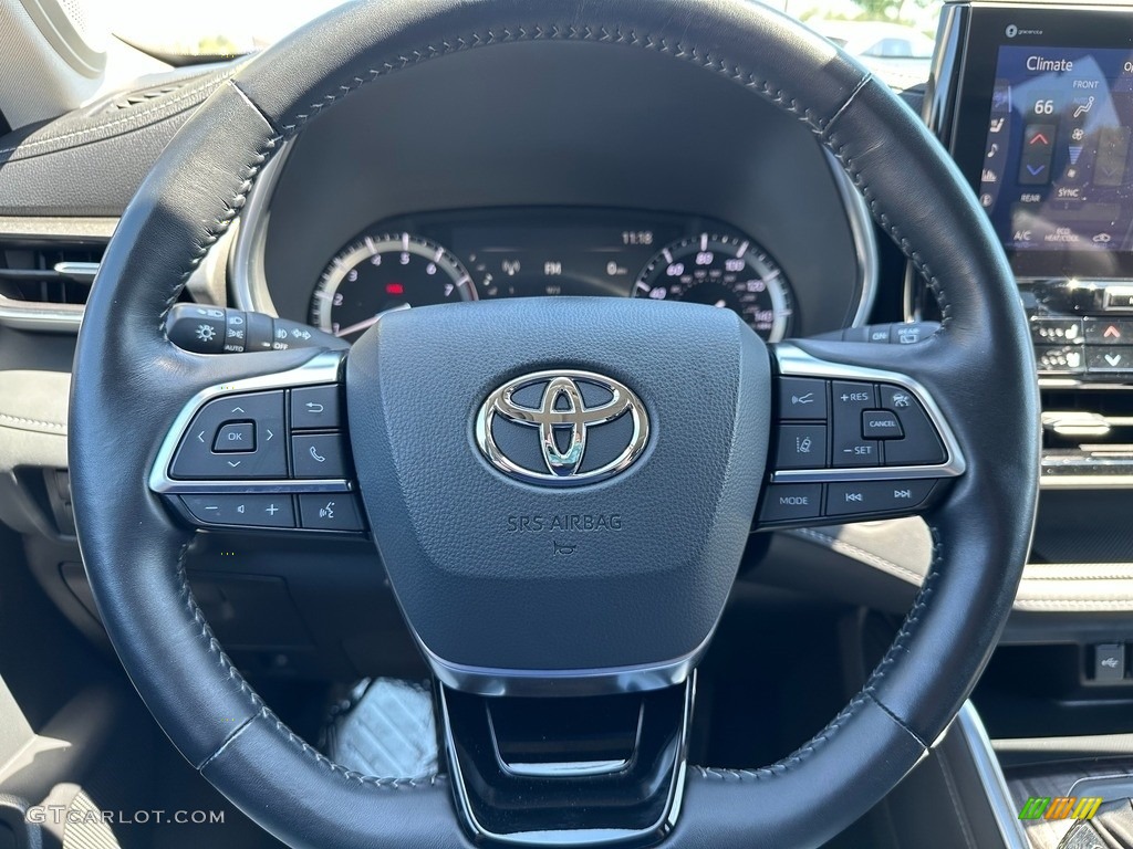 2020 Highlander Limited AWD - Ruby Flare Pearl / Black photo #9