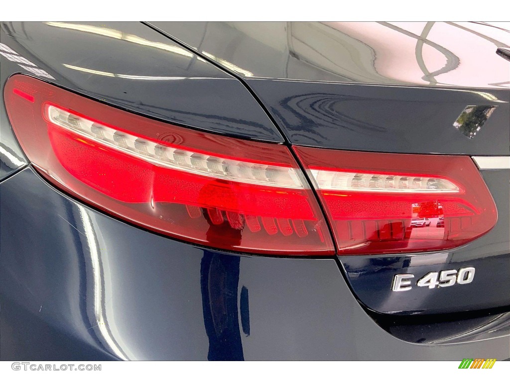 2019 E 450 Cabriolet - Lunar Blue Metallic / Black photo #28