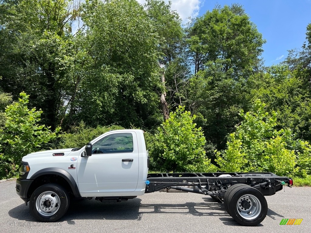 Bright White 2023 Ram 4500 Tradesman Regular Cab Chassis Exterior Photo #146266931