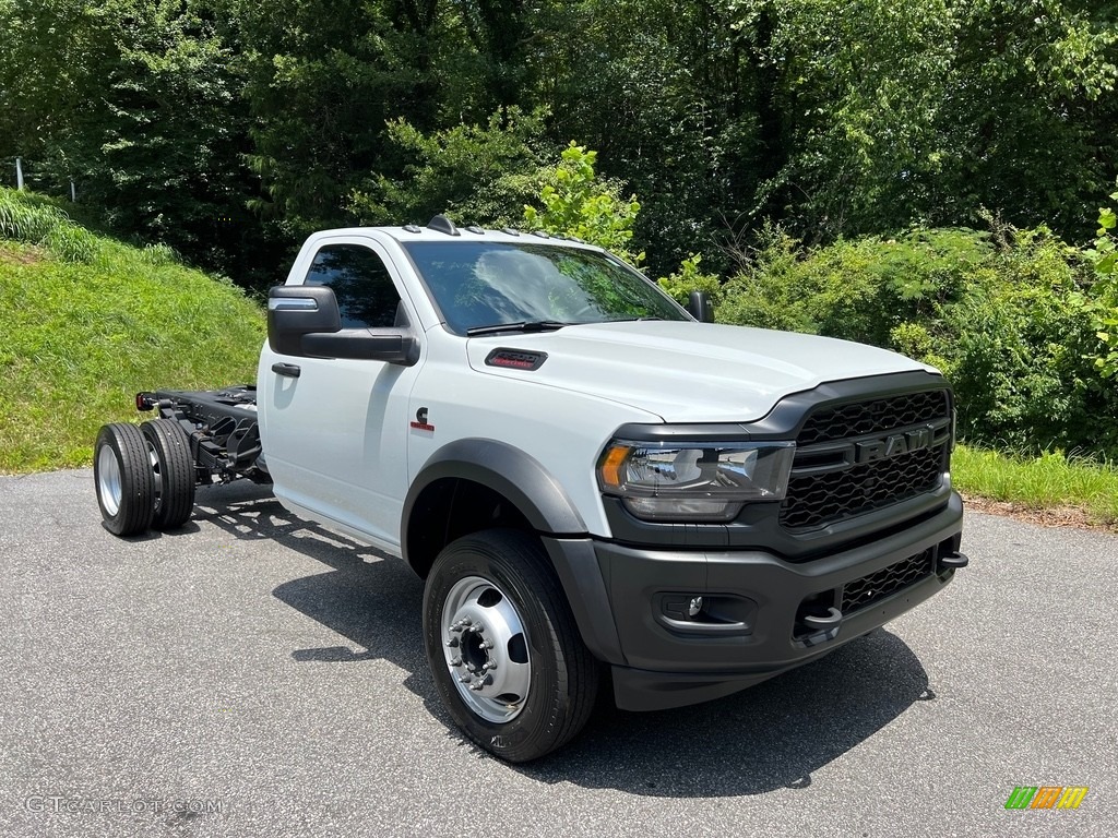 2023 4500 Tradesman Regular Cab Chassis - Bright White / Diesel Gray/Black photo #4