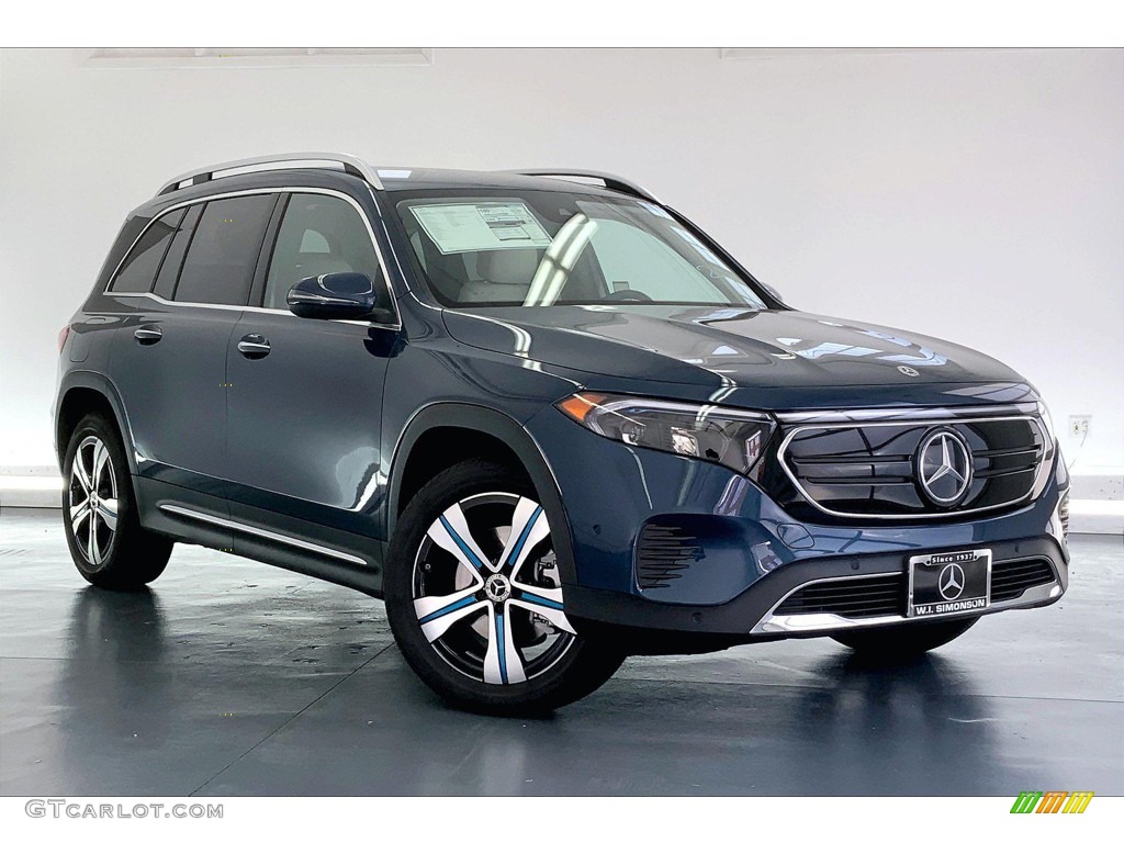 Denim Blue Metallic 2023 Mercedes-Benz EQB 250 Exterior Photo #146267483