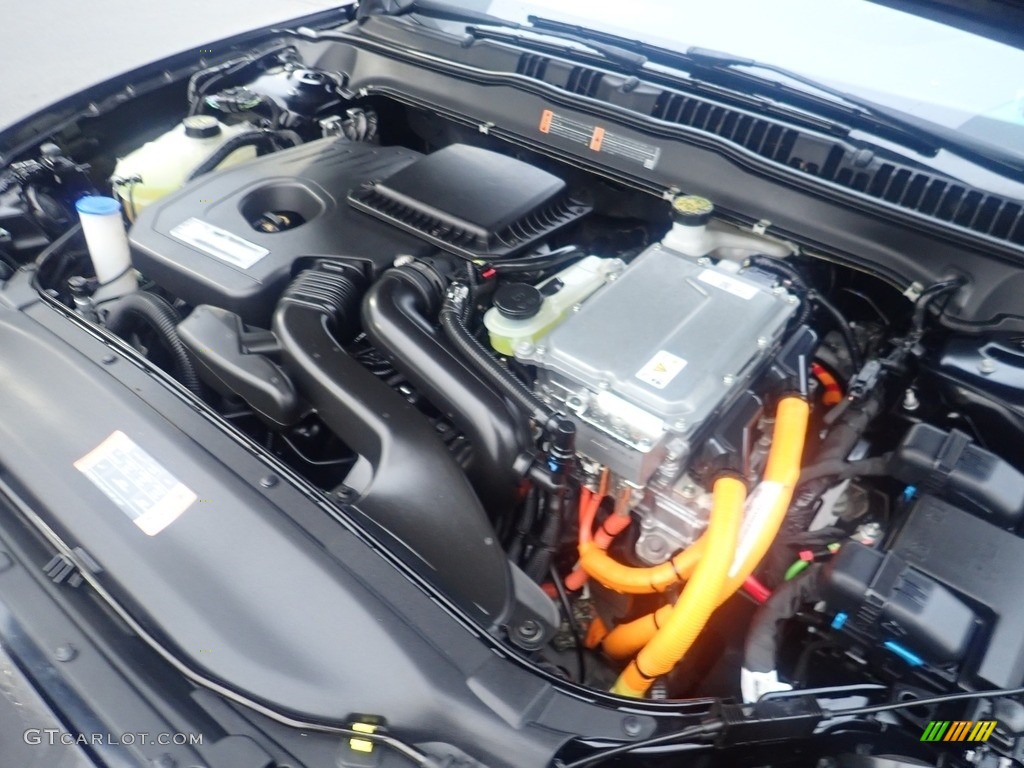 2020 Ford Fusion Hybrid SE 2.0 Liter Atkinson-Cycle DOHC 16-Valve i-VCT 4 Cylinder Gasoline/Electric Hybrid Engine Photo #146267513