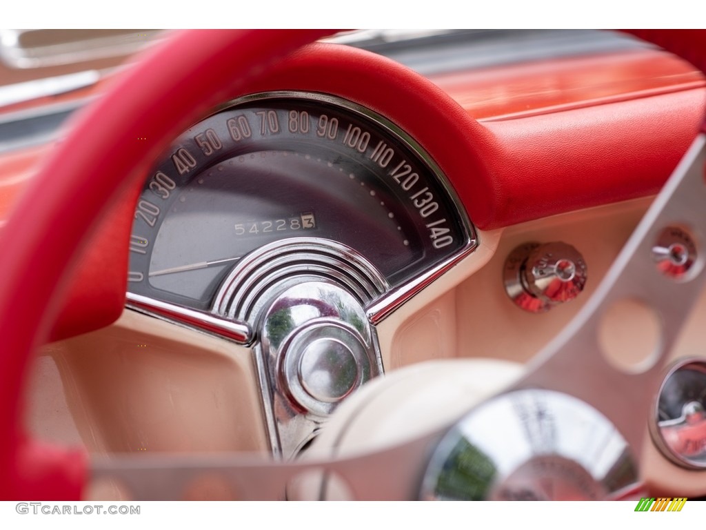 1957 Chevrolet Corvette Standard Corvette Model Gauges Photos