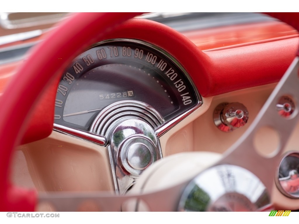 1957 Corvette  - Venetian Red / Red photo #13