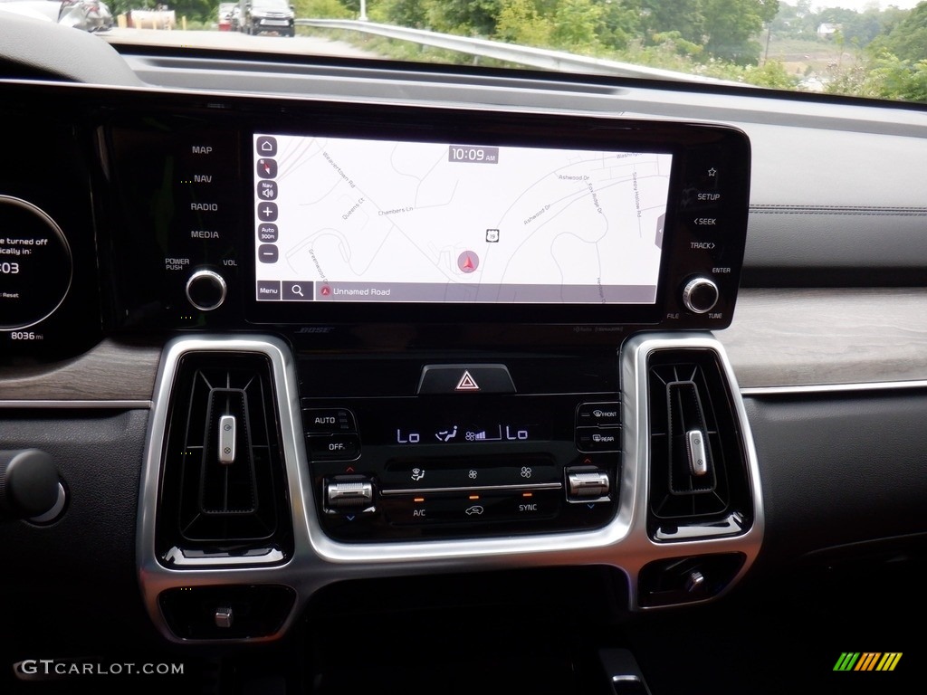 2022 Sorento X-Line SX Prestige AWD - Glacial White Pearl / Rust photo #5