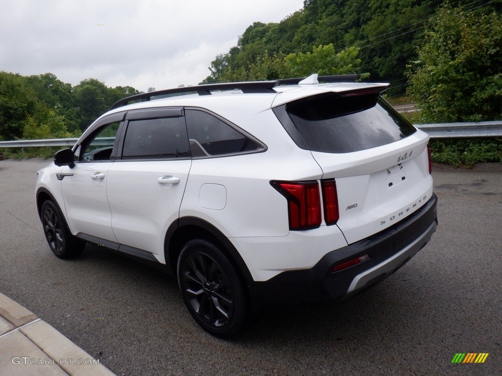 2022 Sorento X-Line SX Prestige AWD - Glacial White Pearl / Rust photo #15