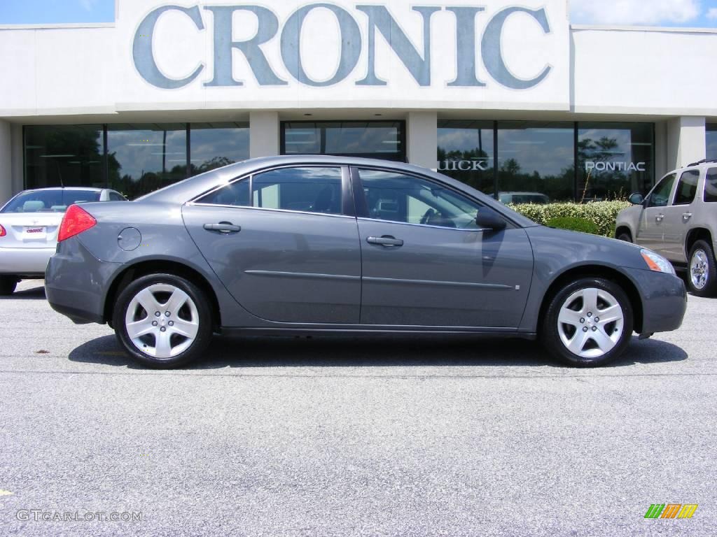 2008 G6 Sedan - Dark Steel Gray Metallic / Ebony Black photo #1