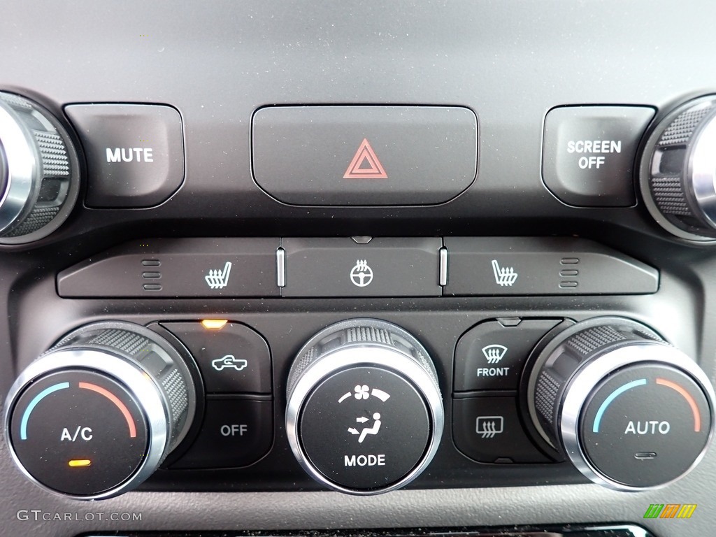 2023 Ram 1500 Big Horn Night Edition Crew Cab 4x4 Controls Photo #146269590