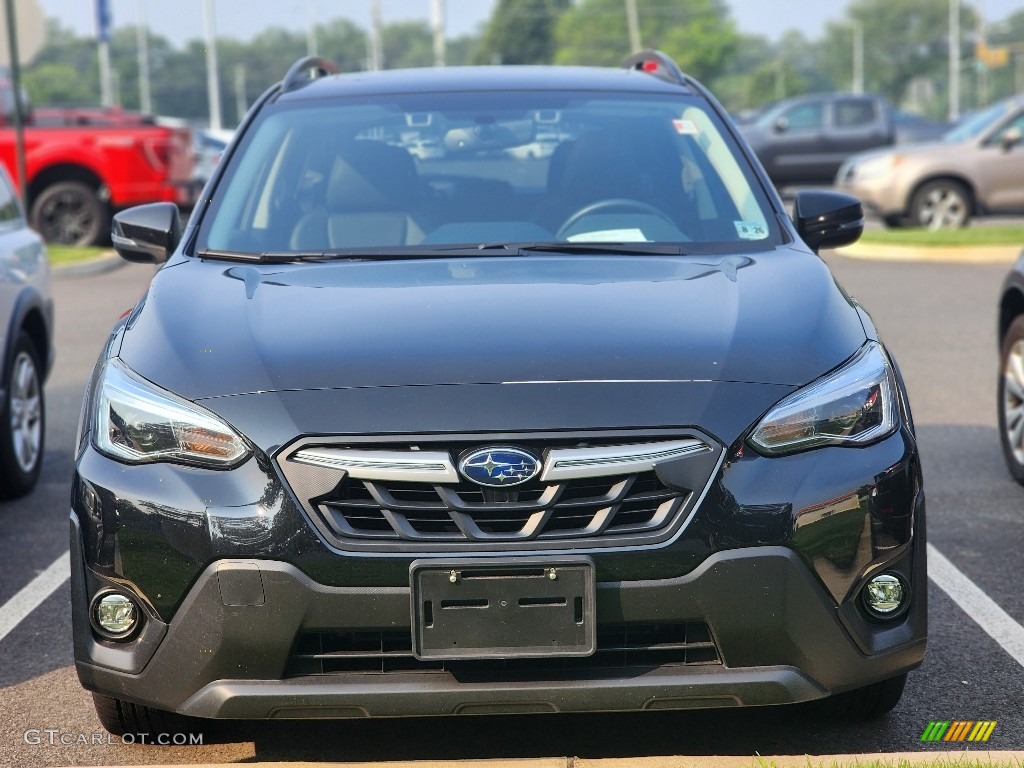 2021 Crosstrek Limited - Crystal Black Silica / Black photo #2