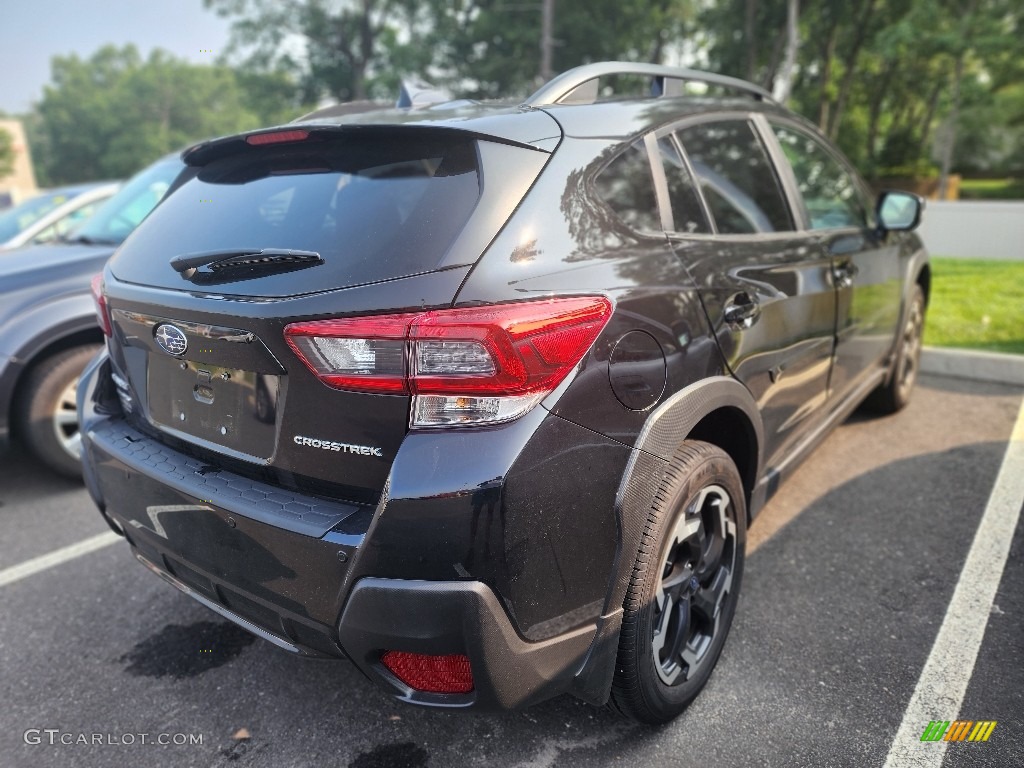 2021 Crosstrek Limited - Crystal Black Silica / Black photo #3