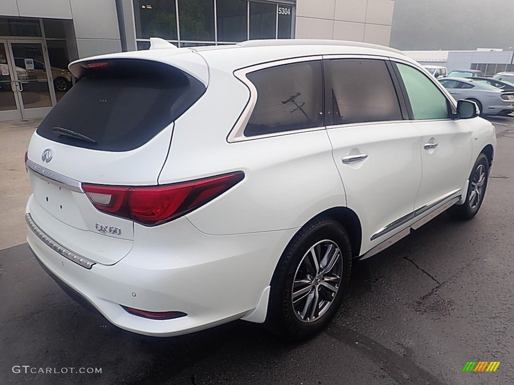 2020 QX60 Luxe AWD - Majestic White / Graphite photo #2