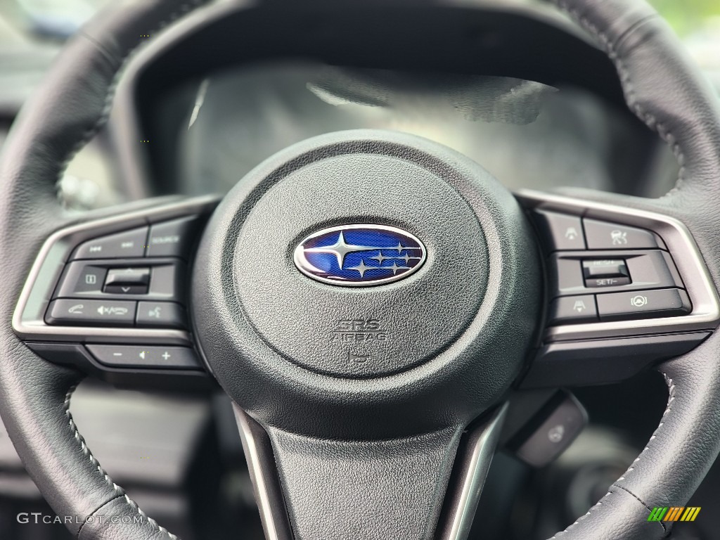 2024 Subaru Outback Limited Slate Black Steering Wheel Photo #146270528