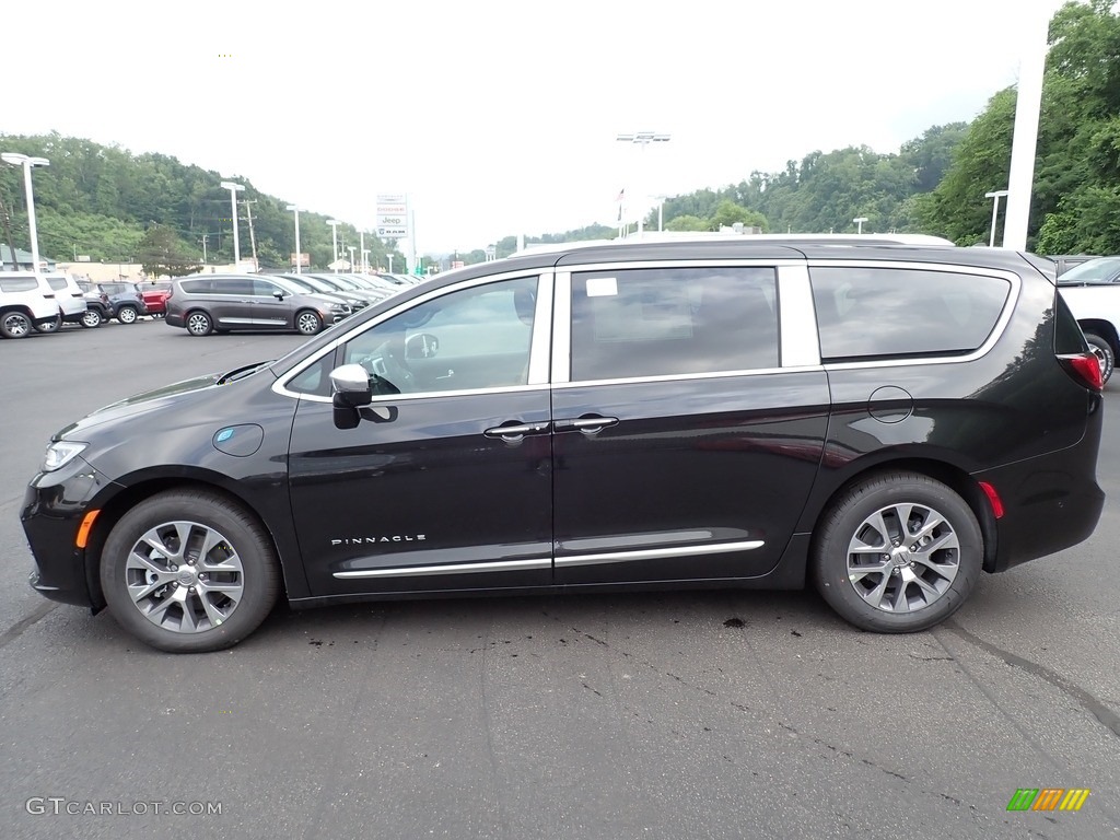 Brilliant Black Crystal Pearl 2023 Chrysler Pacifica Pinnacle Plug-In Hybrid Exterior Photo #146270798