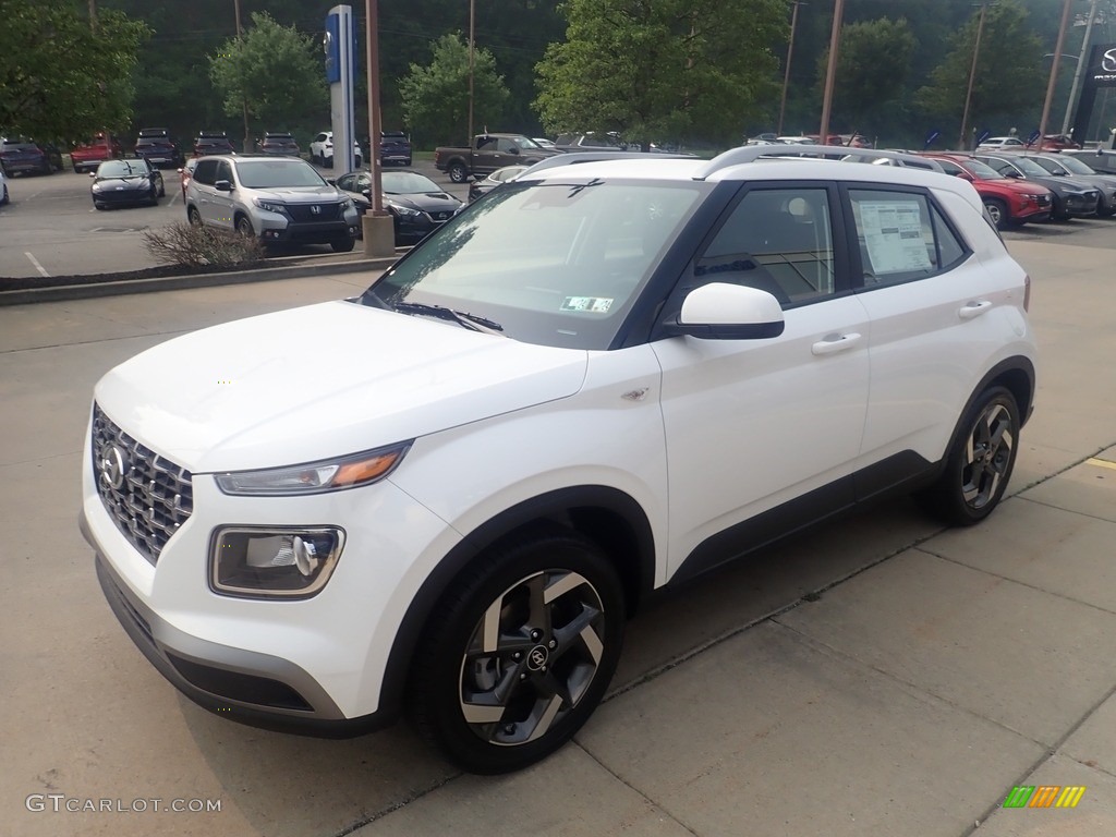 Ceramic White 2023 Hyundai Venue SEL Exterior Photo #146271179