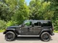 Black 2023 Jeep Wrangler Unlimited Sahara 4XE Hybrid