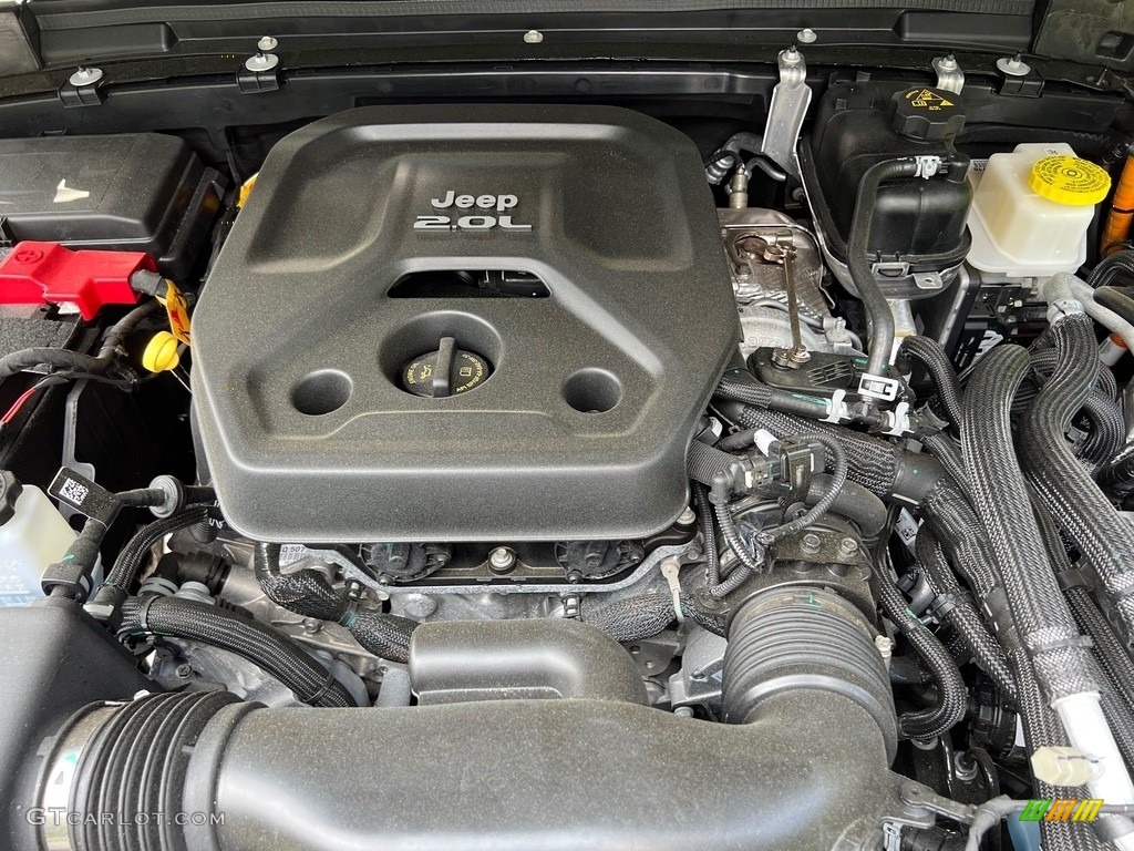 2023 Jeep Wrangler Unlimited Sahara 4XE Hybrid 2.0 Liter Turbocharged DOHC 16-Valve VVT 4 Cylinder Gasoline/Electric Hybrid Engine Photo #146271596