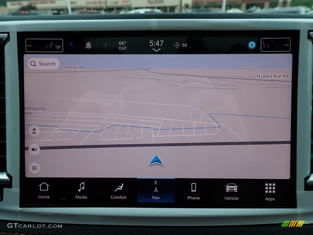 2023 Chrysler Pacifica Pinnacle Plug-In Hybrid Navigation Photo #146271620