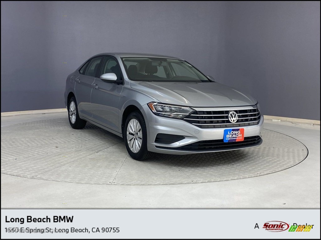 2019 Jetta S - Pyrite Silver Metallic / Titan Black photo #1