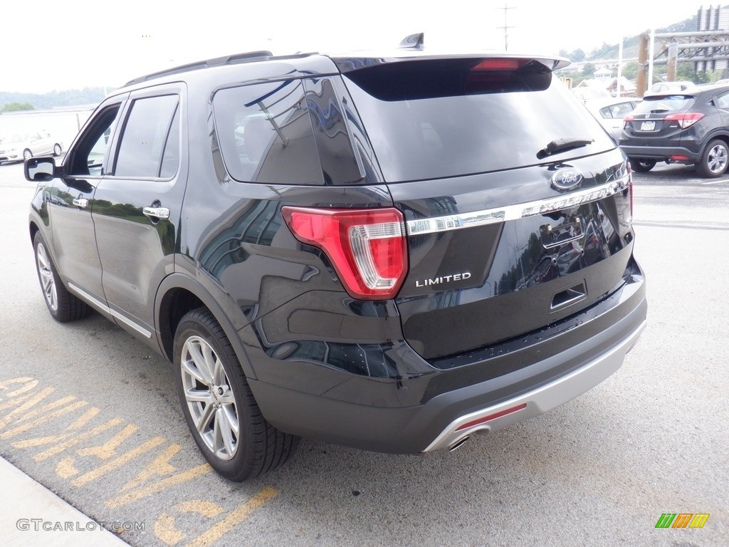 2017 Explorer Limited 4WD - Shadow Black / Ebony Black photo #8
