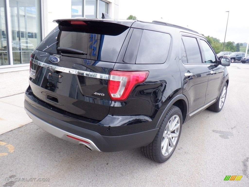 2017 Explorer Limited 4WD - Shadow Black / Ebony Black photo #10