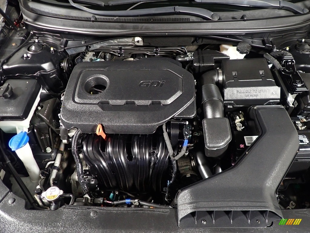 2019 Sonata SEL - Phantom Black / Gray photo #6