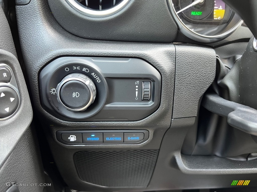 2023 Jeep Wrangler Unlimited Sahara 4XE Hybrid Controls Photo #146271926