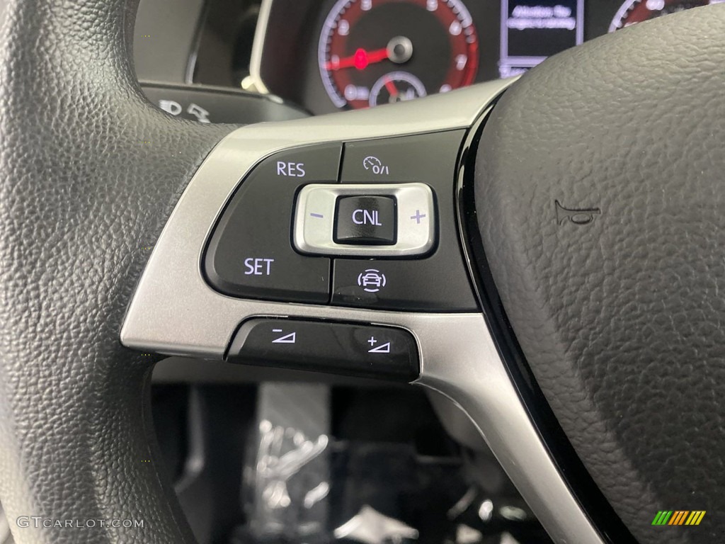 2019 Volkswagen Jetta S Titan Black Steering Wheel Photo #146272058