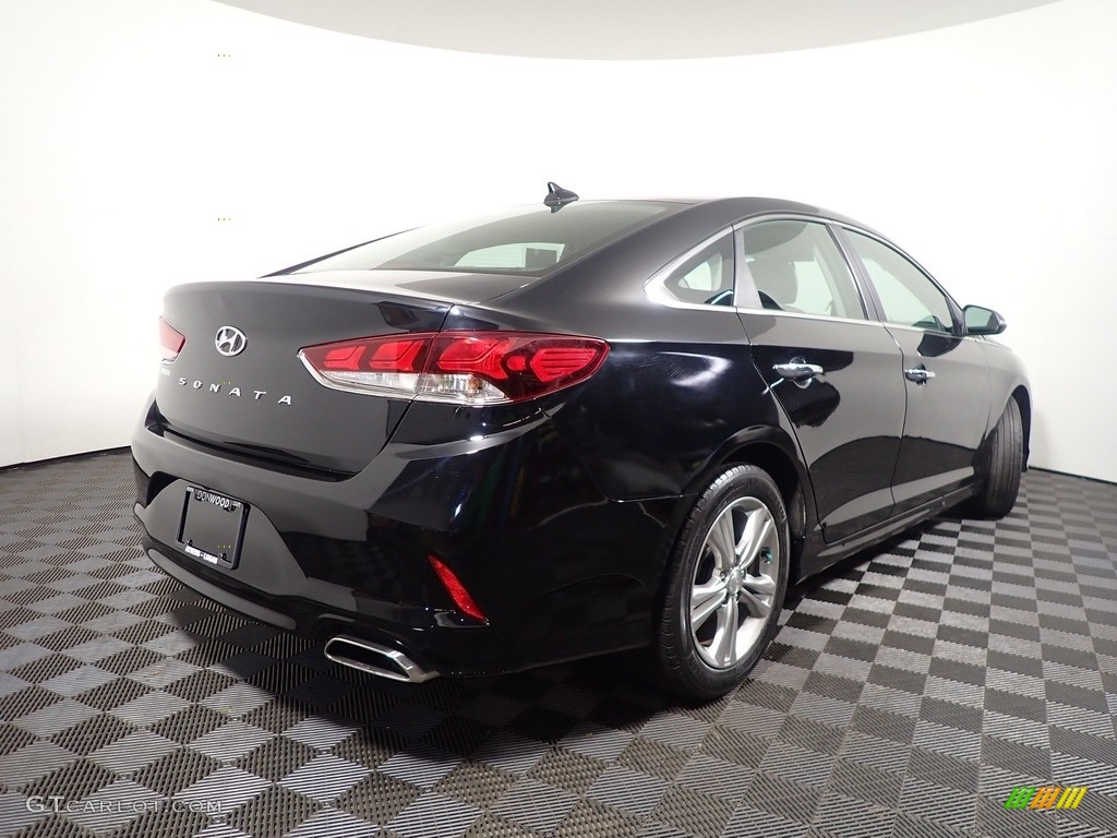 2019 Sonata SEL - Phantom Black / Gray photo #14