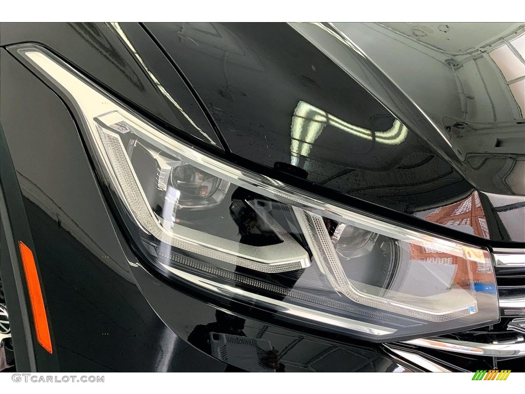 2022 Tiguan SEL R-Line 4Motion - Deep Black Pearl / Titan Black photo #28