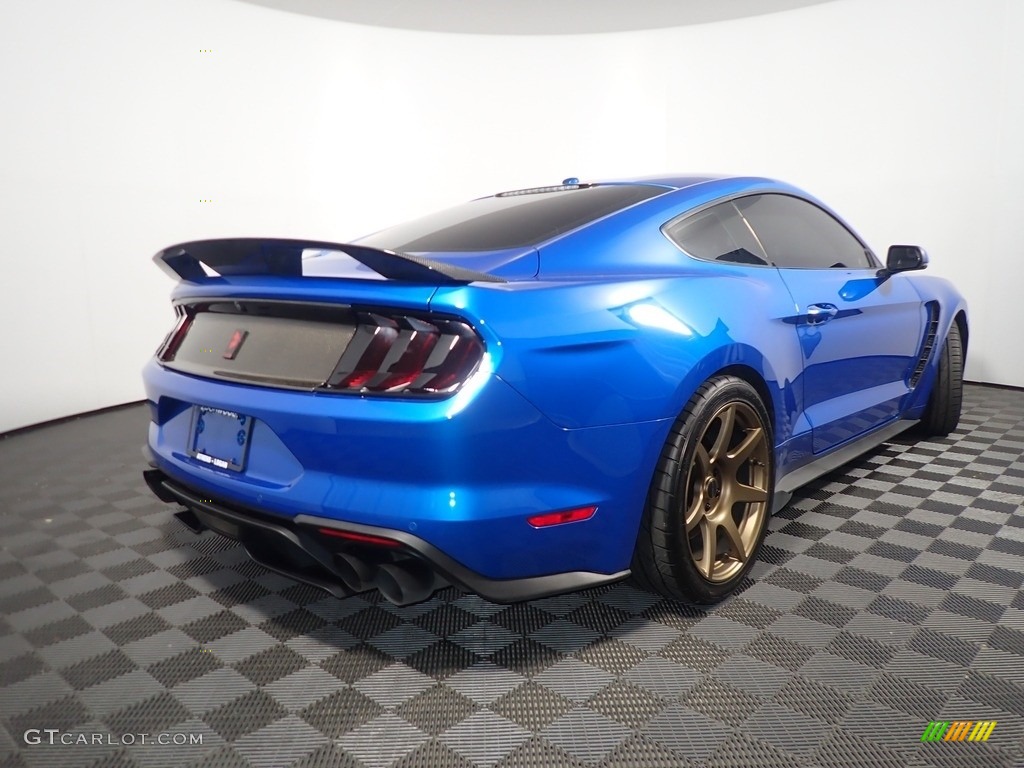 2019 Mustang GT Premium Fastback - Velocity Blue / Ebony photo #15