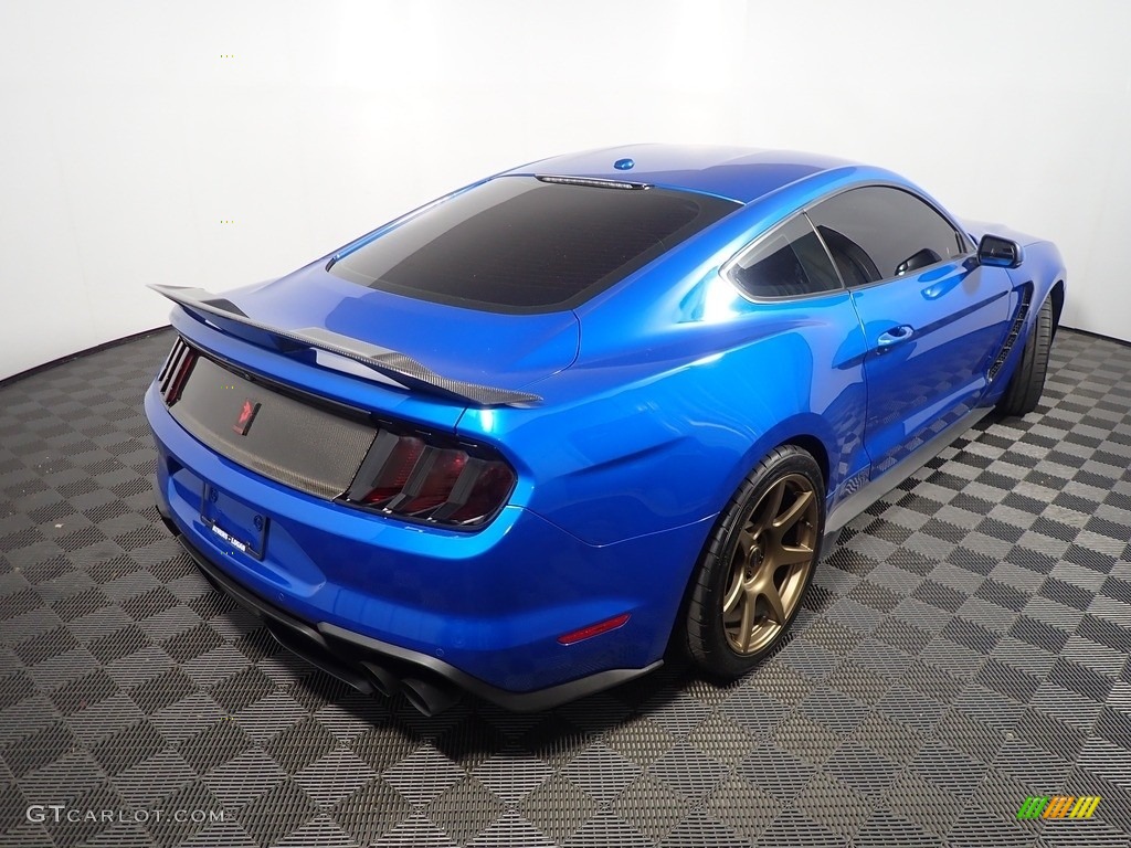 2019 Mustang GT Premium Fastback - Velocity Blue / Ebony photo #16