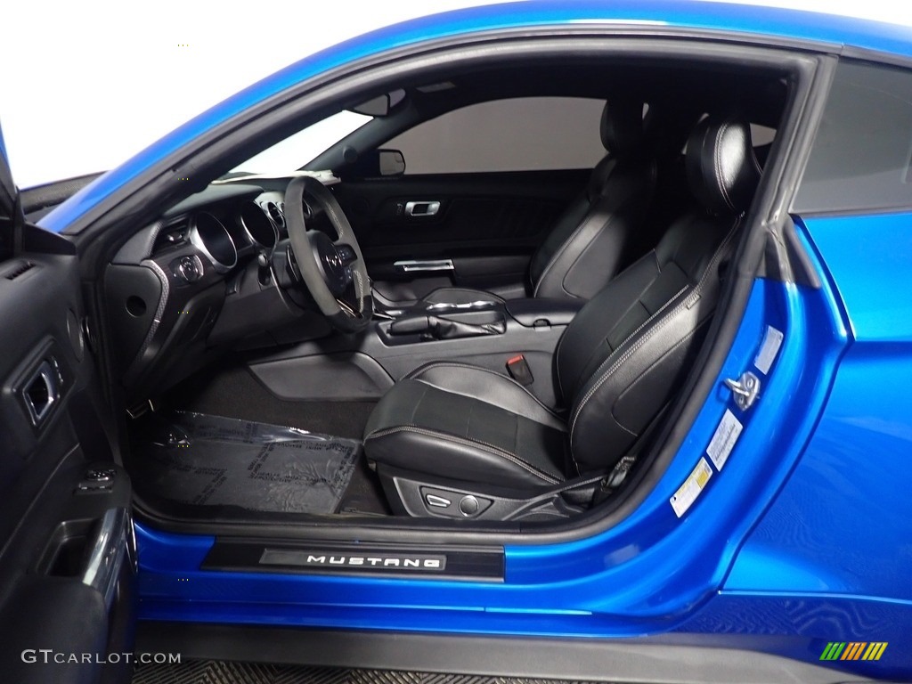 2019 Mustang GT Premium Fastback - Velocity Blue / Ebony photo #19