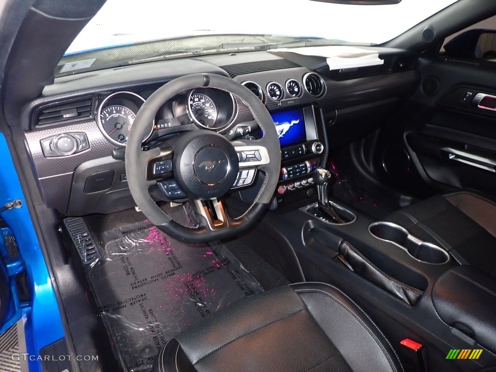 2019 Mustang GT Premium Fastback - Velocity Blue / Ebony photo #21