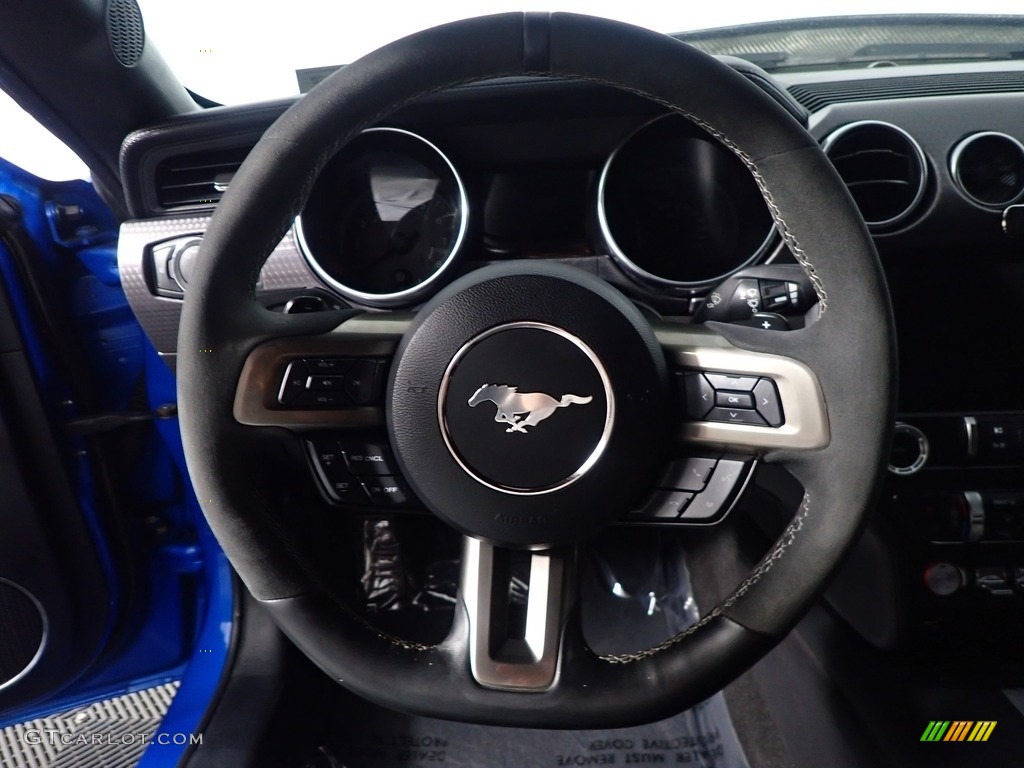 2019 Mustang GT Premium Fastback - Velocity Blue / Ebony photo #23